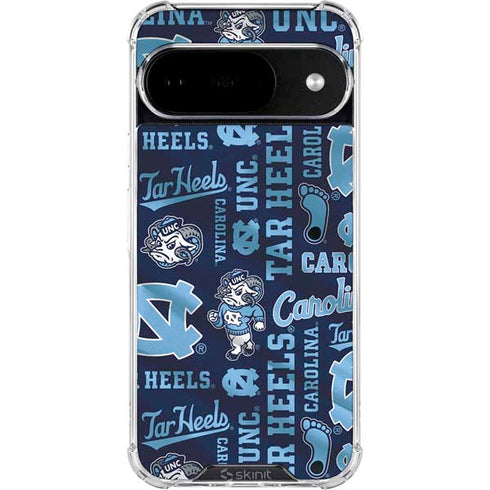 University of North Carolina Tar Heels Google Pixel 10 Clear Case